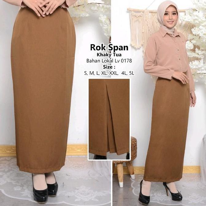 NEW BAWAHAN PEMDA BAHAN KATUN ROK A / CELANA PANJANG / ROK. SPAN BAHAN KATUN SERAGAM WANITA BEST