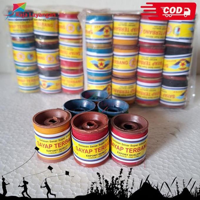 Gratis Ongkir Raja Layangan - Benang Gelasan Cangklong Ck Unyil Cocok Buat Bocil