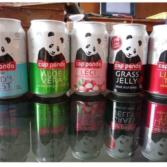 minuman kaleng cap panda only gojek