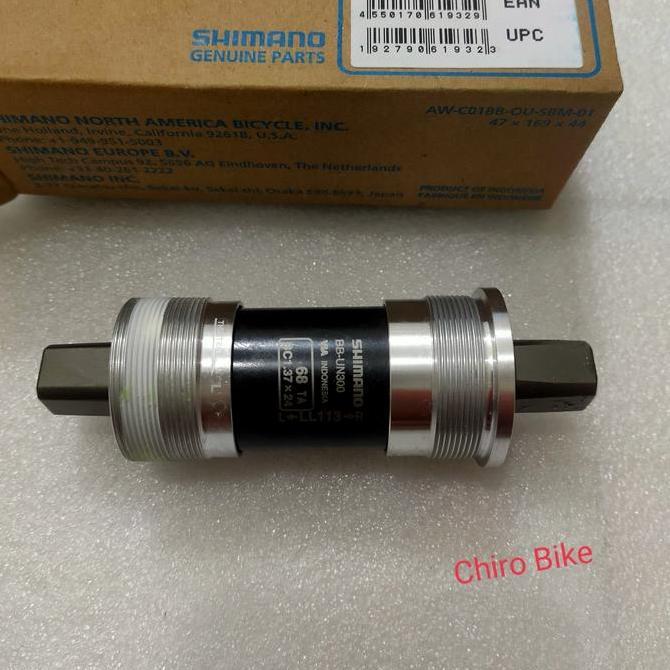 Promo bb / bottom bracket shimano ukuran 113 Diskon