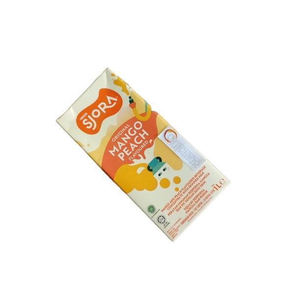 Nestle Sjora Mango liquid peach concentrate 1000ml 1 liter
