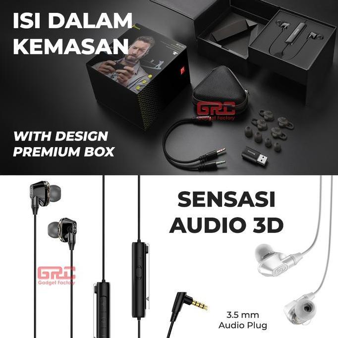 Gaming | Baseus Gaming Earphone H08 Surround 3D Fortnite Pubg Gamo