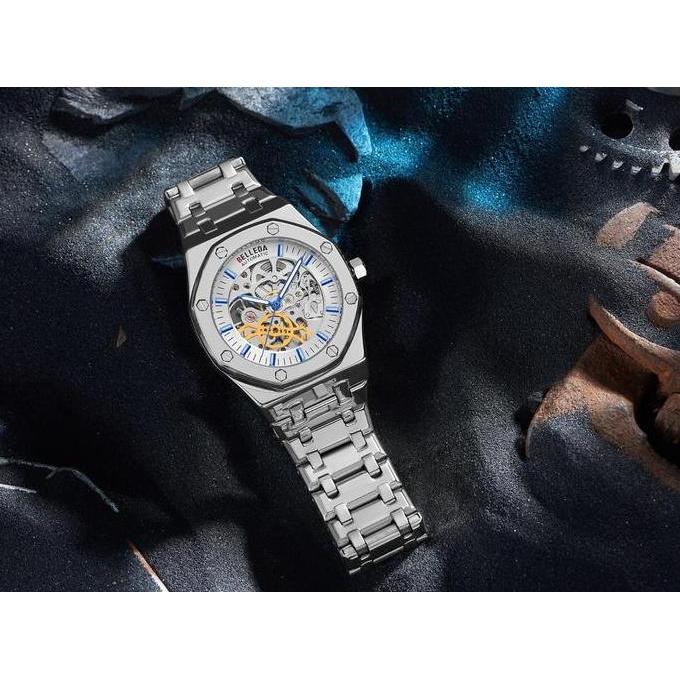 AFRANEKSOO - DISKON JAM TANGAN BELLEDA 9532 AUTOMETIC ORIGINAL RANTAI STAINLESS WATCHS