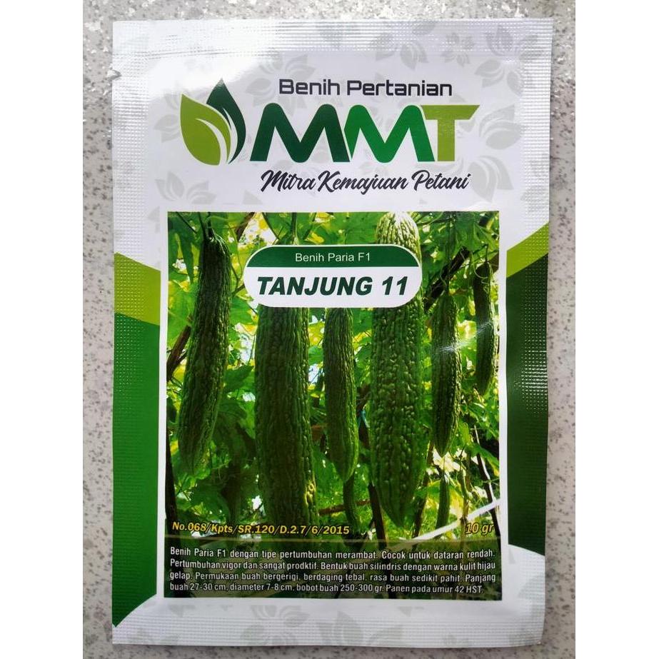 Gaerdenpic- Benih Paria F1 Tanjung 11 Kemasan 10 Gram Dari Mitra Merdeka Tani - Bibit Pare Tanjung 1