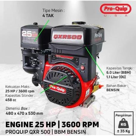best seller] Engine Pro-Quip RATO USA QXR500 - 25HP PROQUIP