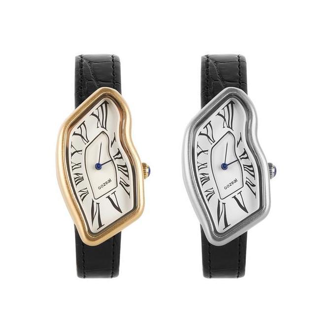 AFRANEKSOO - GOZEAL | ANALOG WATCHES - JON | JAM CASUAL | PRIA WANITA UNISEX JARUM QUARTZ VINTAGE