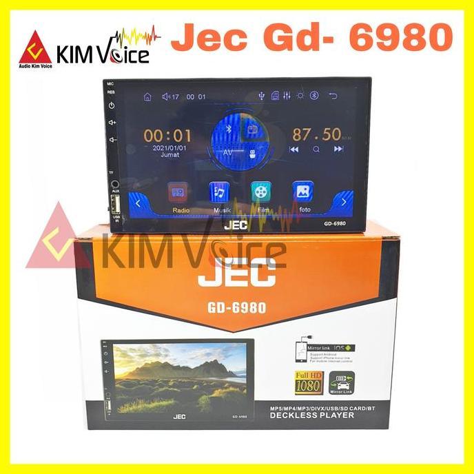 Head Unit Dekles Mp5 Jec Gd-6981 Hemat
