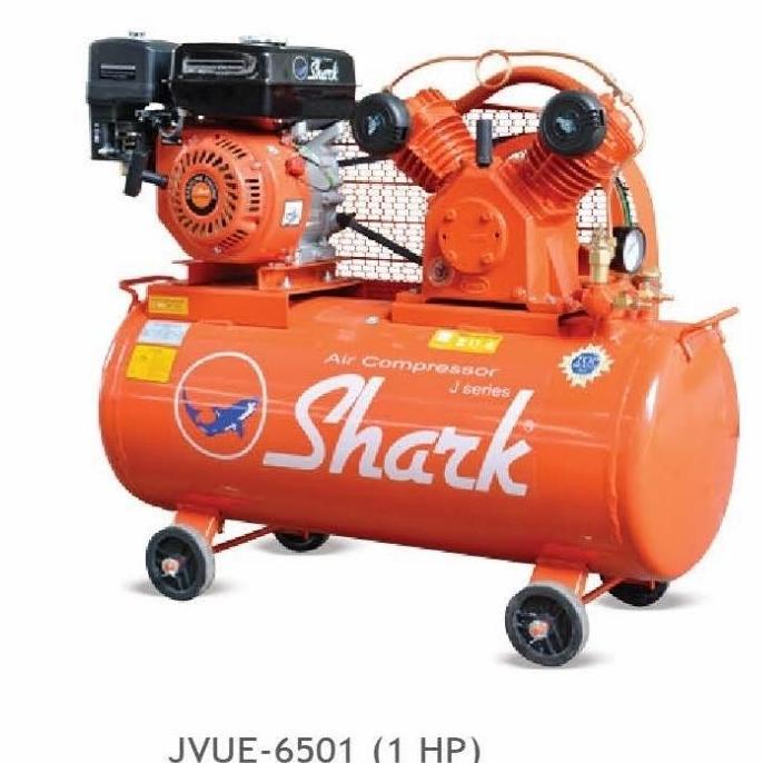 monggo] Shark Kompresor 1 HP + Engine Shark Kompressor 1Hp Shark Bensin