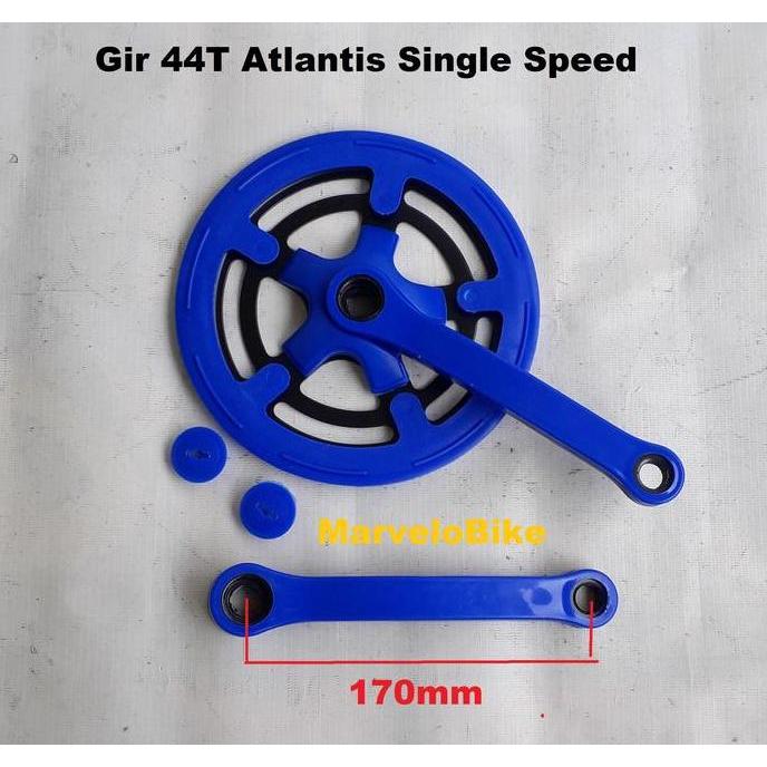 Promo Gir/Crank Sepeda Fixie Lipat 44T Single Speed Diskon