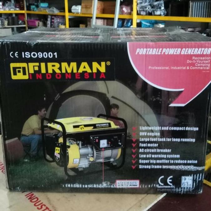 }}}}}}] Genset Generator FIRMAN FPG 1500 EC II 4 TAK