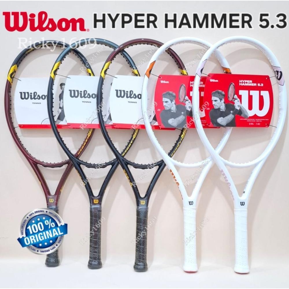 RAKET TENIS WILSON HYPER HAMMER 5.3 (WILSON HYPER HAMMER 5.3) - ULTIMATE POWER LIGHTNESS AND STRENGT