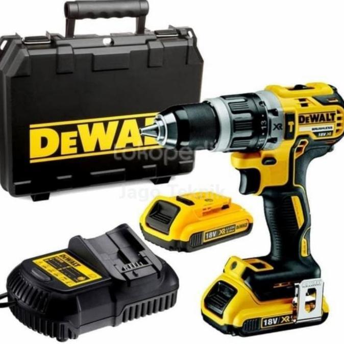 $$$$] Dewalt Bor Tembok Cordless Hammer Drill Baterai 18 V DCD 796 DCD796