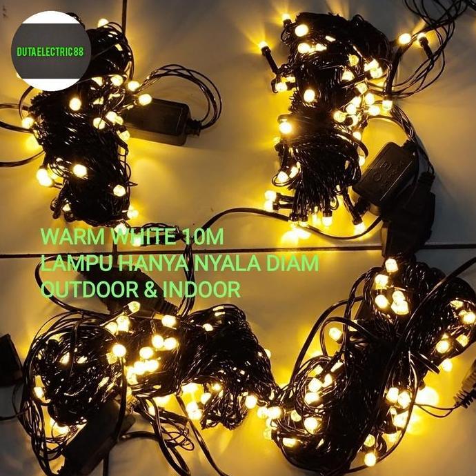 Lampu natal / Lampu Hias Outdoor - indoor Warm White