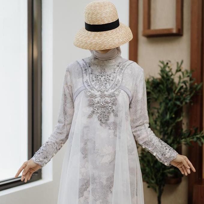 Promo Rifqah Dress By Efer Syari | Dress Kondangan Muslim | Gamis Kondangan | Dress Mewah