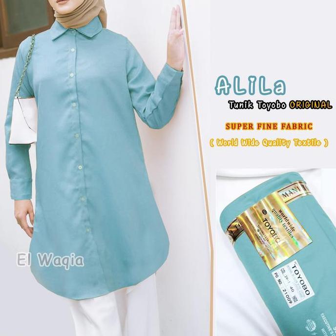 Newrelig- Alila Tunik Katun Toyobo Baju Kerja Tunik Formal Jumbo