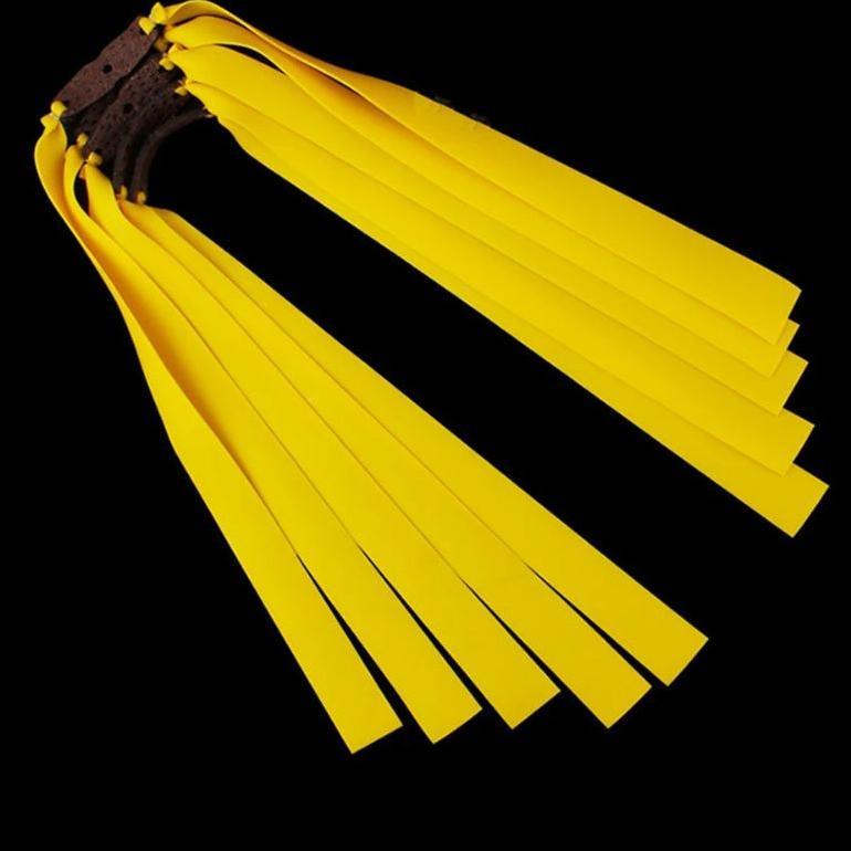 Karet Flat Band Ketapel Biru 0.8mm AbuAbu 0.6mm