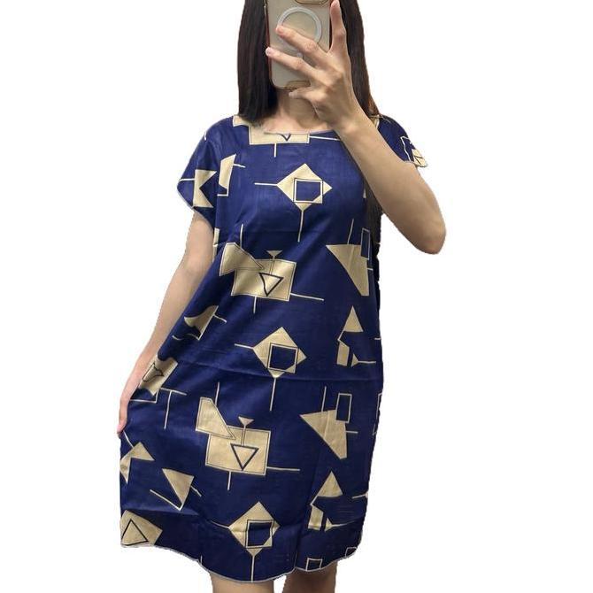 jannamah9 - daster midi baju tidur baju santai wanita model seksi lengan pendek panjang dress selutu