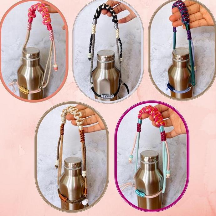 Baru- Bottle Strap Paracord / Strap Tumblr / Strap Corkcicle By Nodes Deco Tali