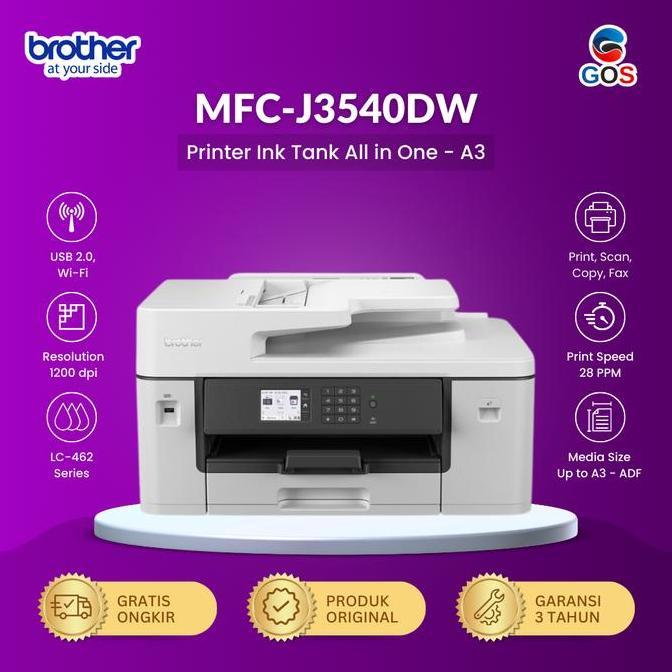 BROTHER Printer Inkjet MFC J3540 DW