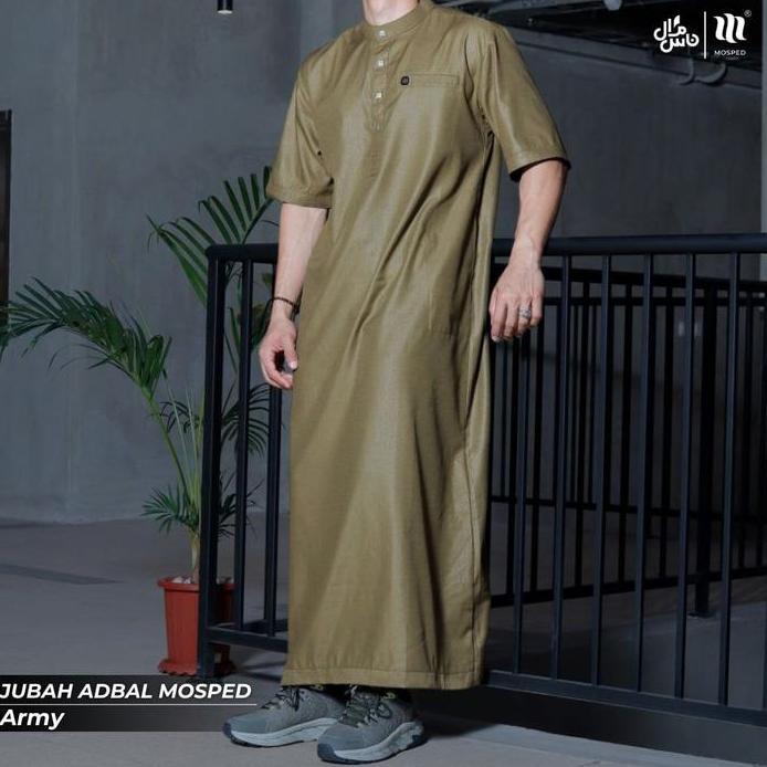 Ready JUBAH  ADBAL DEWASA MOTIF EMBOSS BY MOSPED
