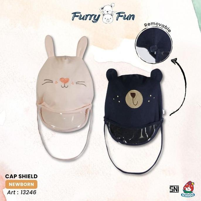 Ichigo Cap Shield Batita (1-3Y) Furry Fun 13248