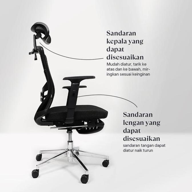Instan- Noir Neo-C Ergonomic Office Chair