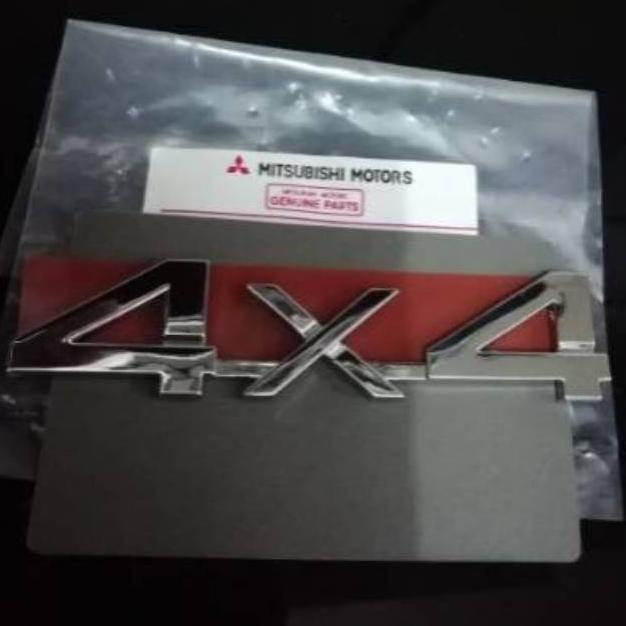 emblem 4x4 pajero sport triton all new pajero sport