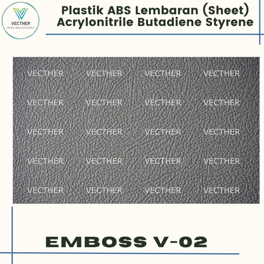 Plastik ABS Lembaran Vecther-02 / ABS Plastic Sheet / 50 x 50 CM