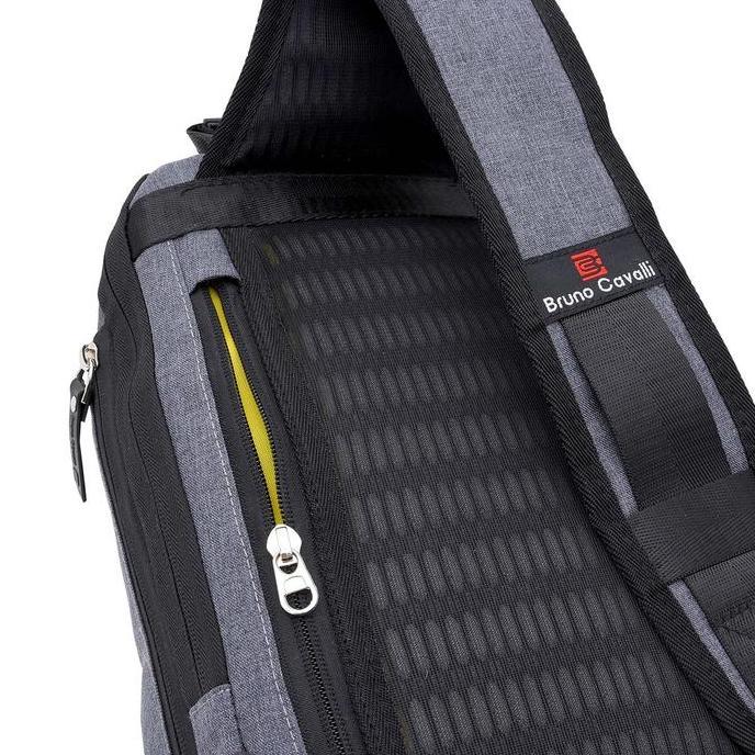 Tampilgayar- Bruno Cavalli Tas Selempang Pria Black Box Mark Iii Design Anti Maling & Water Proof Fr