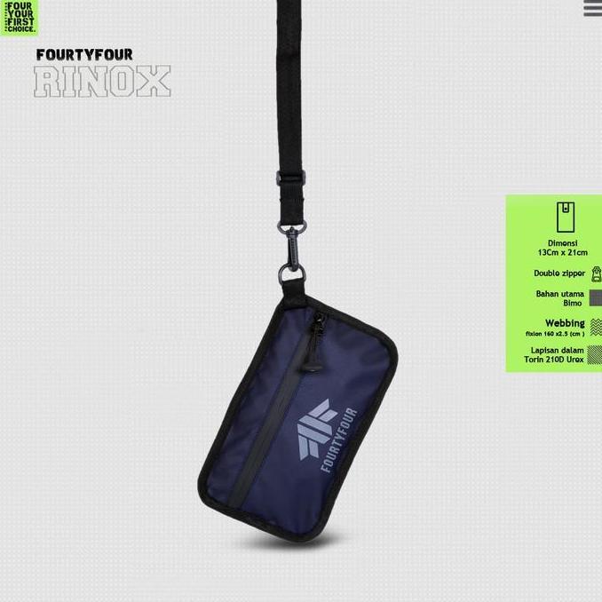 Tampilgayar- Fourtyfour Rinox - Sling Phone Pouch Hp Wallet Waterproof Sling Phone Anti Air Sling Ba