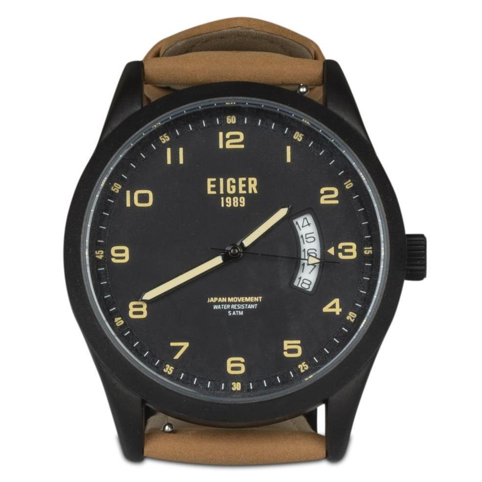 EIGER VERDON-LAW WATCH BLACK