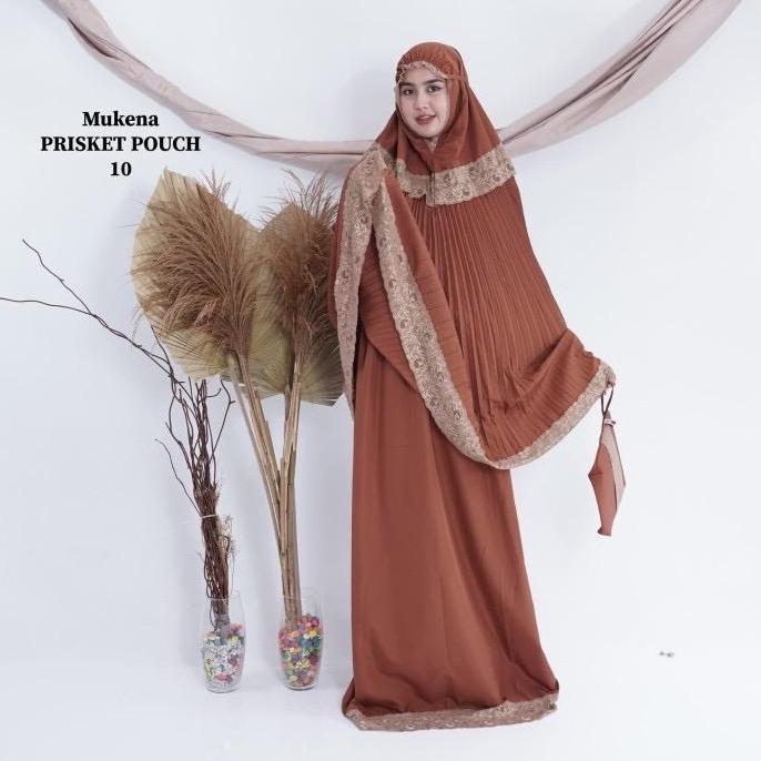 Mukena Cantik Prisket Rajut Whd Katun Mikro