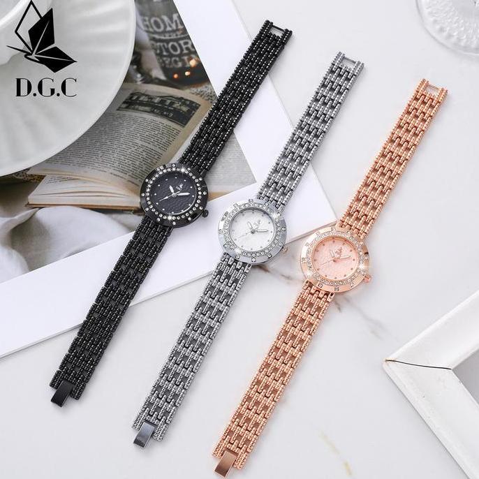 Watchtime- Dgc Cod Jam Tangan Wanita Analog Gelang Rantai Stainless Steel Vintage G79 Watches