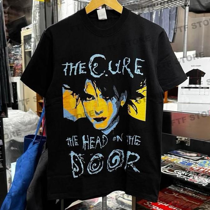 THE CURE - THE HEAD ON THE DOOR TOUR 1985 TSHIRT BLACK