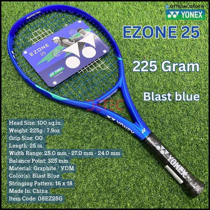 Yonex EZONE 25 225g Blast Blue - raket tenis best seller