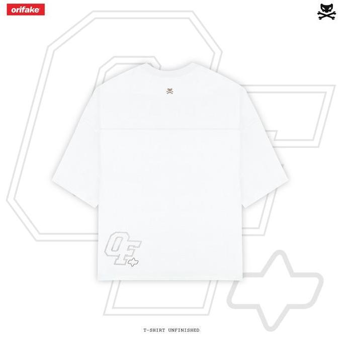 Orifake - T-Shirt Oversize Unfinished Three
