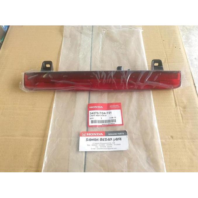 Lampu Spoiler Tengah Belakang Atas Honda New Brio Gen.2 Satya - Rs 2018 2019 2020 Original Restock