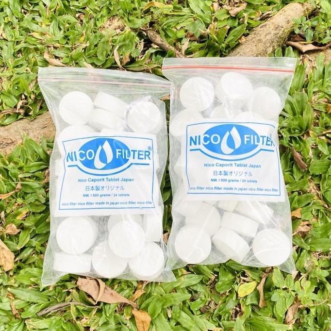 Kaporit Tablet Filter Air . Penyaring Air . Penjernih Air Nico
