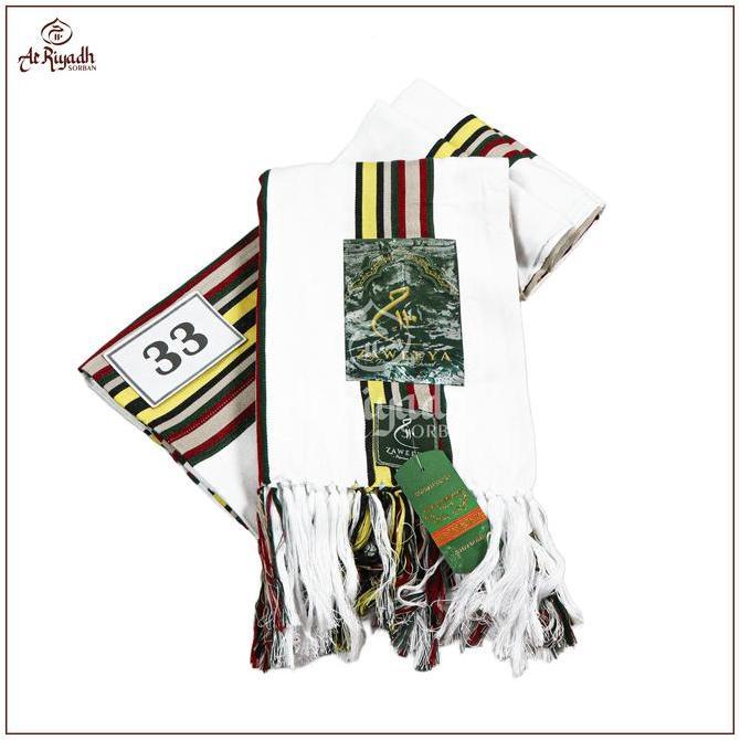 Sorban Solo ZAWEEYA Motif Yaman Dobby Premium