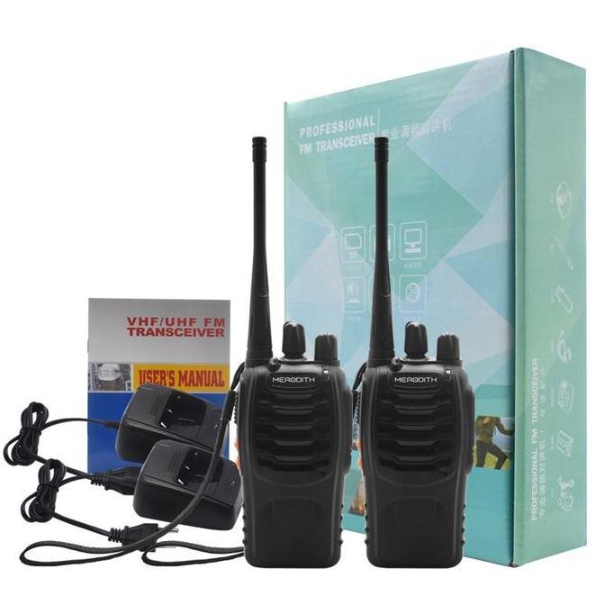 HT 2 UNIT HT 888S 3-5KM HANDY TALKY MURAH WALKIE TALKIE RADIO DUA ARAH 2800MAH ORIGINAL 2 PCS WALKIE