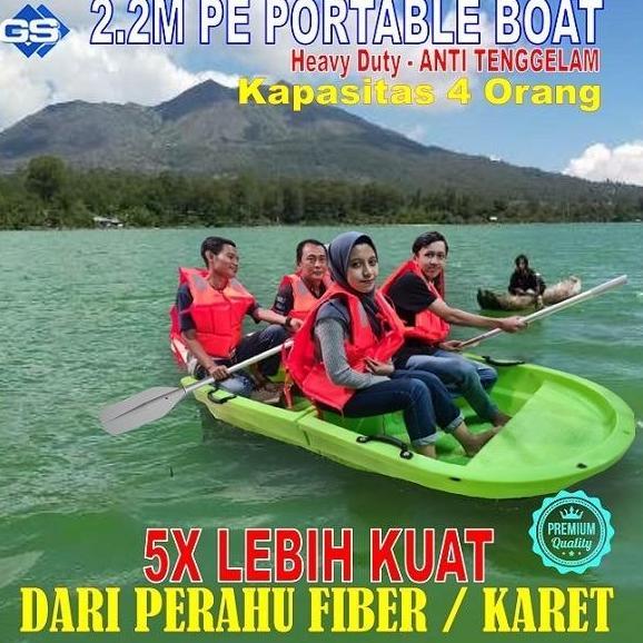 Promo BOAT / PERAHU / PERAHU Murah / PERAHU PLASTIK / bukan - PERAHU Fiber COD