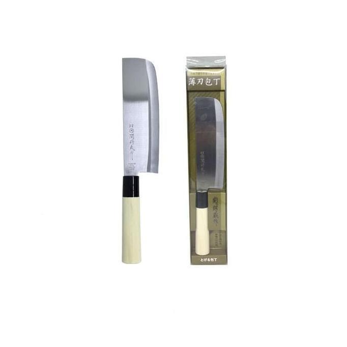 Usuba Knife Japan - Nakiri Hocho Pisau Slice Lobak Katsuramuki Jepang
