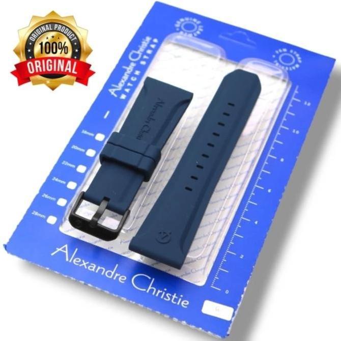 RUBBER KARET TALI JAM STRAP ALEXANDRE CHRISTIE AC9370 AC9371 AC9372 AC9373 AC9377 9370 9371 9372 937