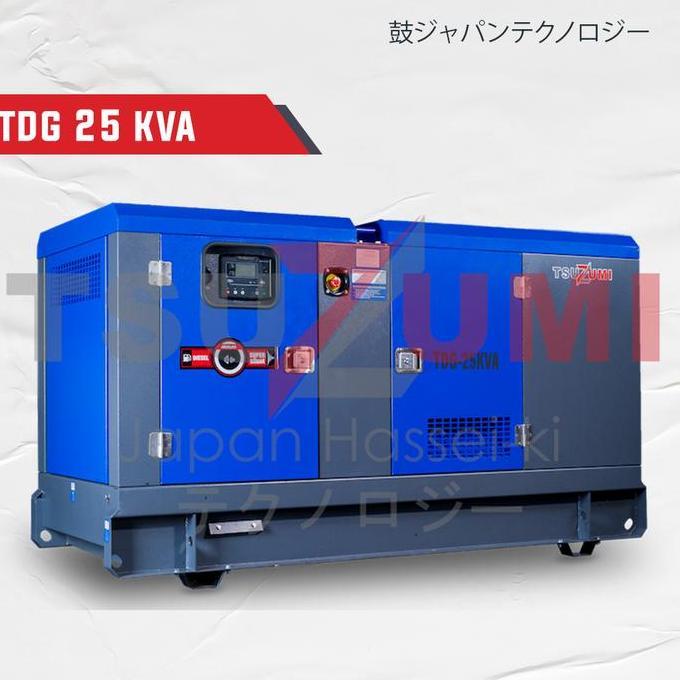 Promo Genset Silent 25 KVA COD
