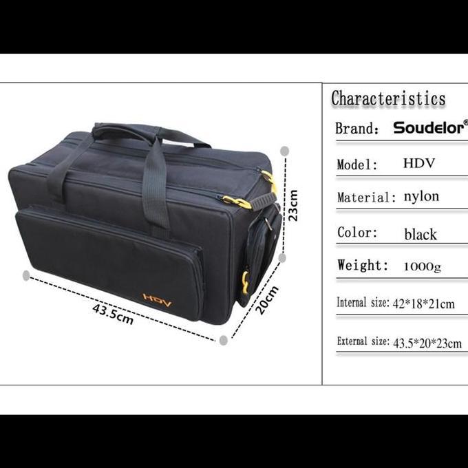 Aldasesies - Tas Kamera Pro Hd High Quality - For Sony Nx100 / Z150 / Nx200 Etc