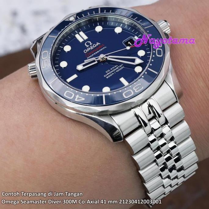 20mm MILTAT Super-J Louis Jubilee for Omega Seamaster 41mm V-clasp