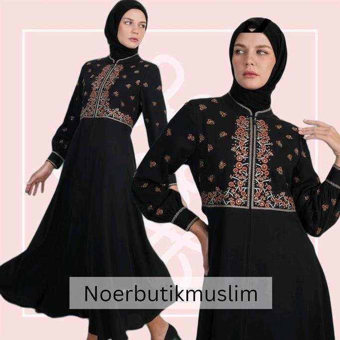 Promo Hikmat fashion original A3003 abaya hikmat noerbutikmuslim Diskon