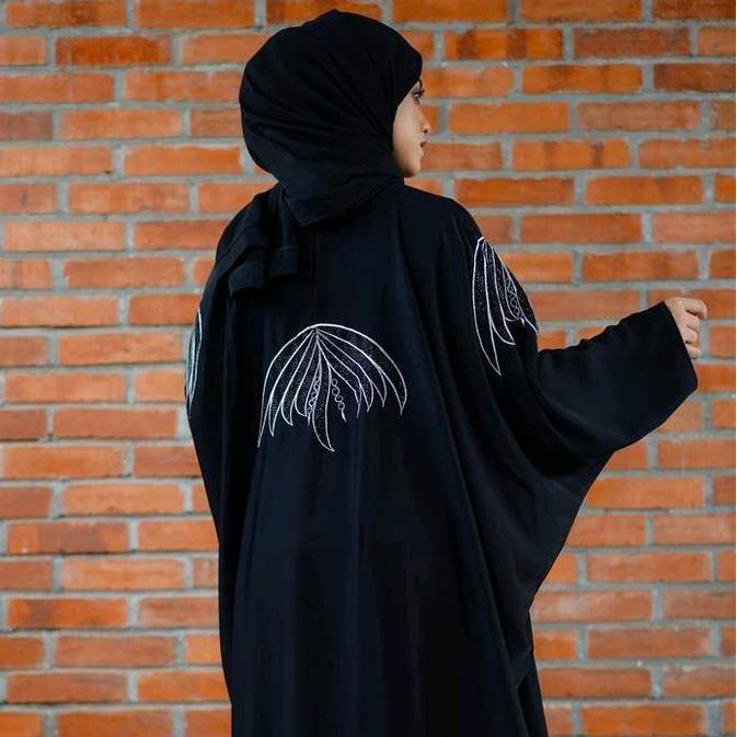Promo FATHIJAB ABAYA/GAMIS/DRESS IMPORT DUBAI BUTTERFLY Diskon