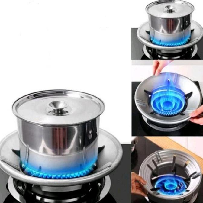 Cover Tatakan Kompor Anti Angin kaki 4 kaki 6