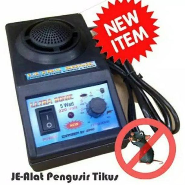 Alat Pengusir Tikus Kecoa Binatang Hama Elektronik Utrasonik